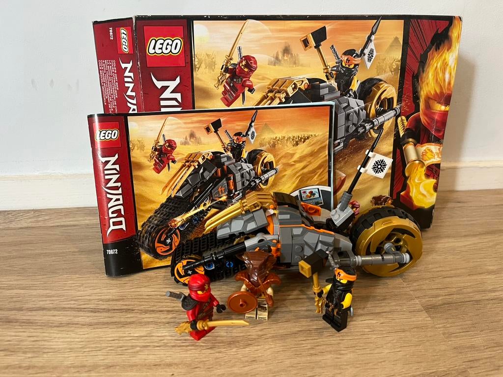 LEGO Ninjago 70672 Cole’s Dirt Bike, Kinderen en Baby's, Speelgoed | Duplo en Lego, Nieuw, Lego, Complete set, Compleet, Inclusief doos