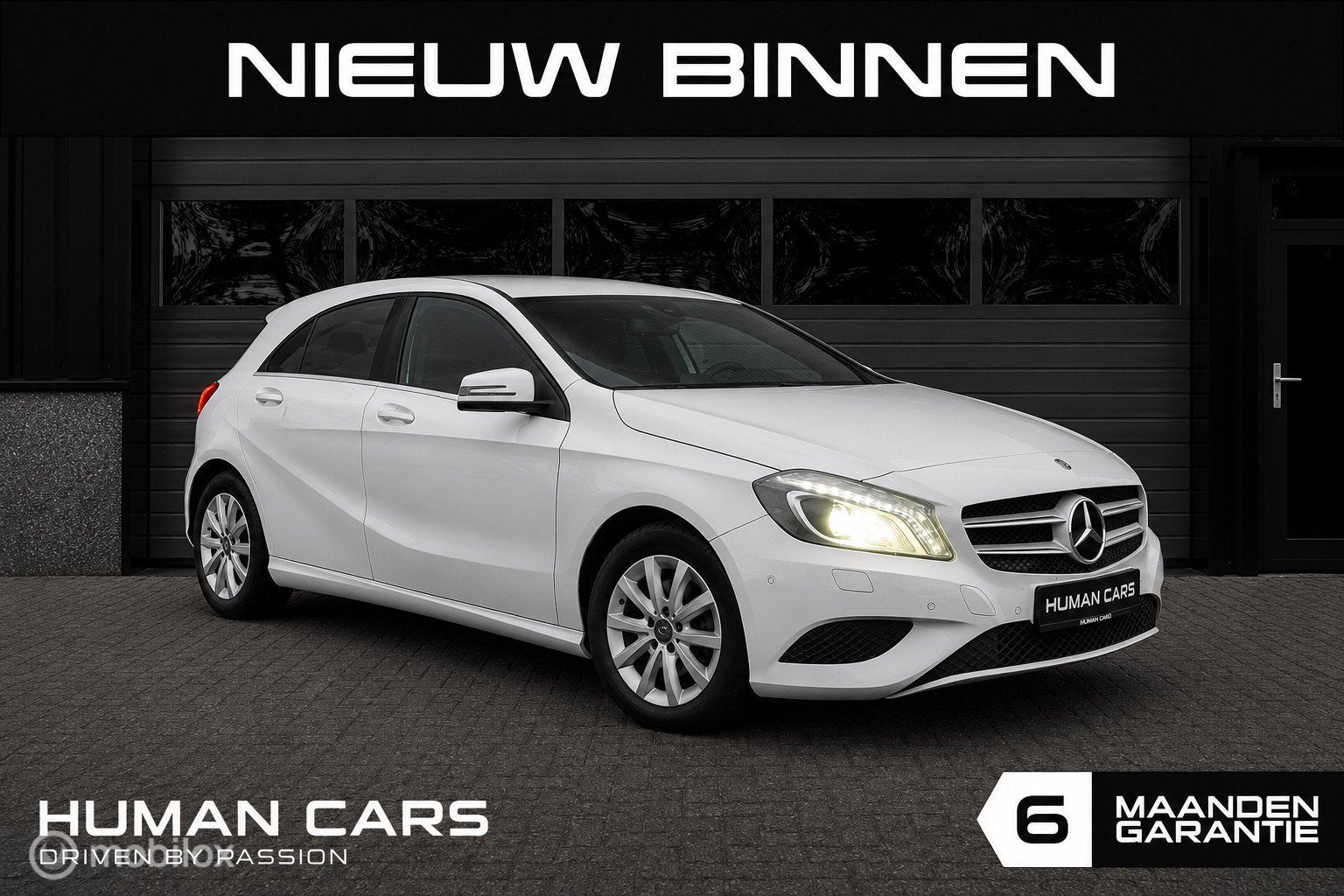 Mercedes A-klasse 180 Ambition, trekhaak, 6 versnellingen, Auto's, Voorwielaandrijving, Gebruikt, Euro 6, Handgeschakeld