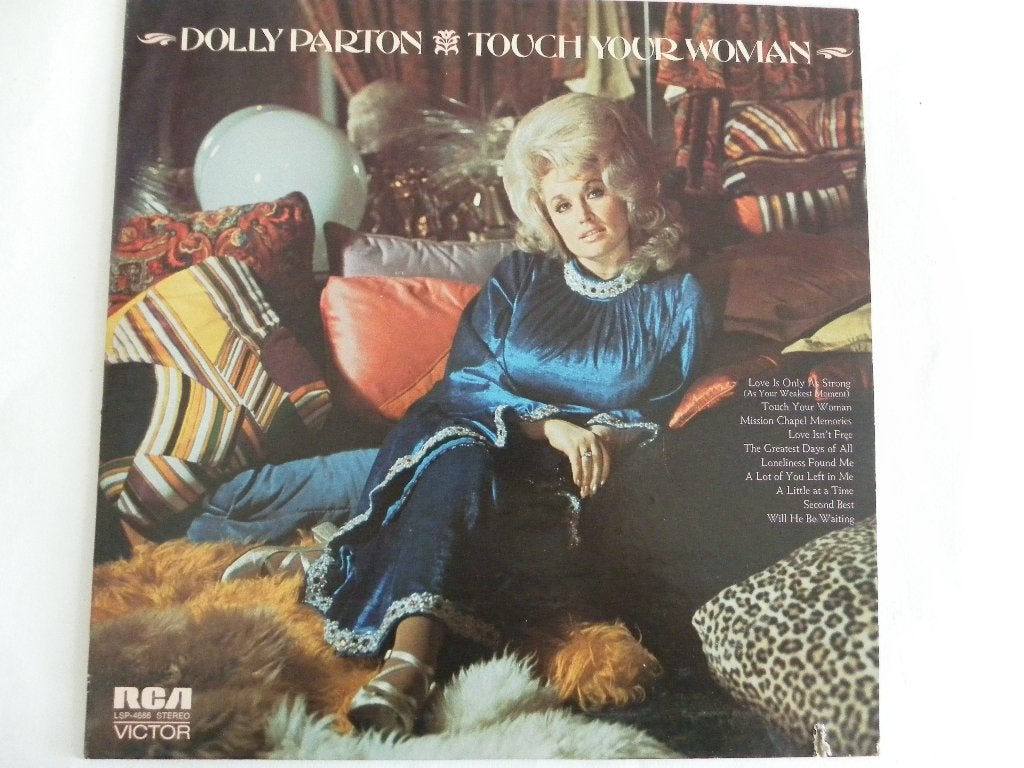 LP Dolly Parton - Toch Your Woman, LP, Gebruikt, Originele persing, Ophalen of Verzenden