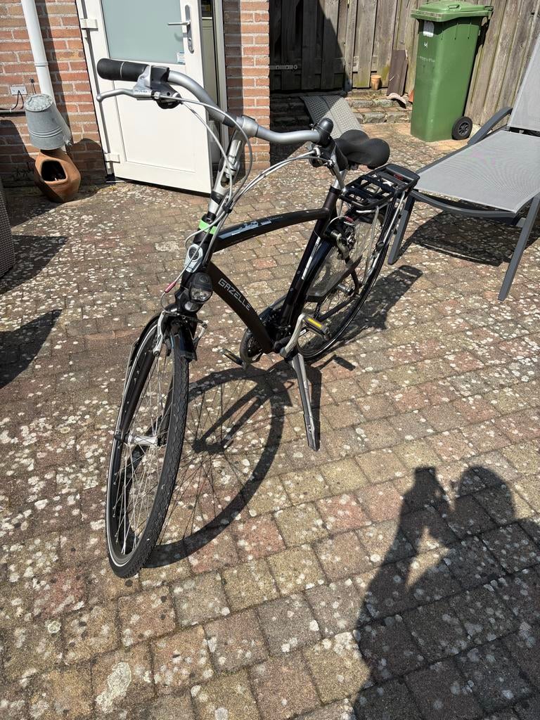 Gazelle Fuente herenfiets - Lichtgewicht & Verstelbaar, Fietsen en Brommers, Gebruikt, Velgrem, Versnellingen, Ophalen of Verzenden