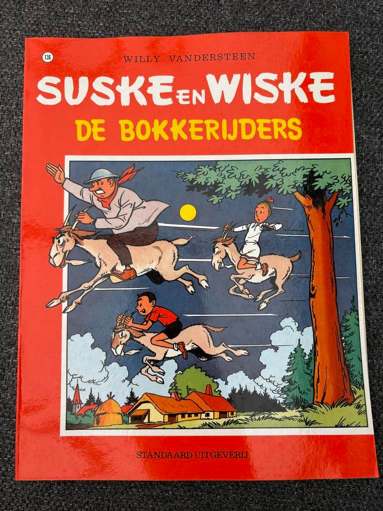Suske en Wiske - De Bokkerijders (nr. 136), Boeken, Stripboeken, Eén stripboek, Ophalen of Verzenden, Gelezen