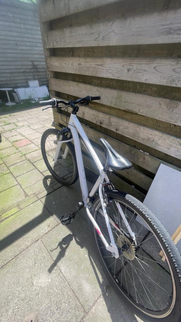Fiets  mountainbike, Fietsen en Brommers, Ophalen of Verzenden, Zo goed als nieuw, Staal, 24 inch of meer