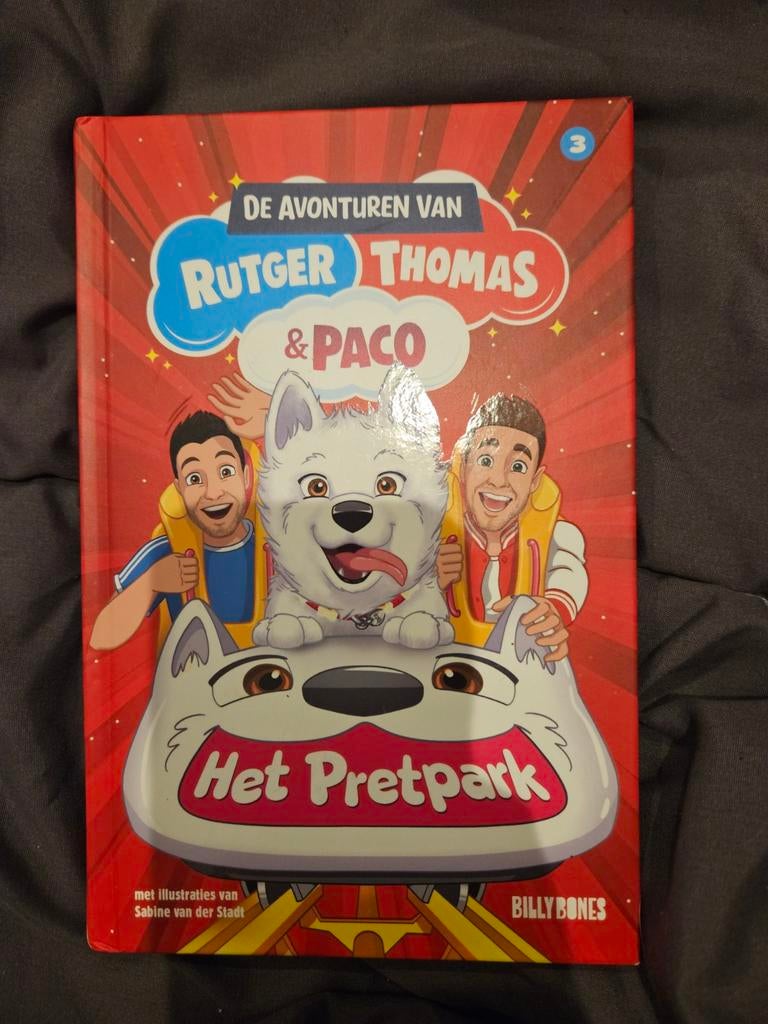 De Avonturen van Rutger, Thomas & Paco: Het Pretpark, Ophalen, Zo goed als nieuw, Rutger Vink, Thomas van Grinsven, Fictie algemeen