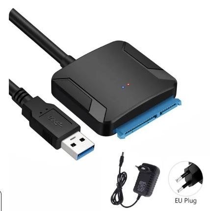 Sata Naar Usb 3.0 Adapter Kabel Voor 3.5/2.5 Inch Ssd Hdd, Computers en Software, Geheugenkaartlezers, Verzenden, Nieuw
