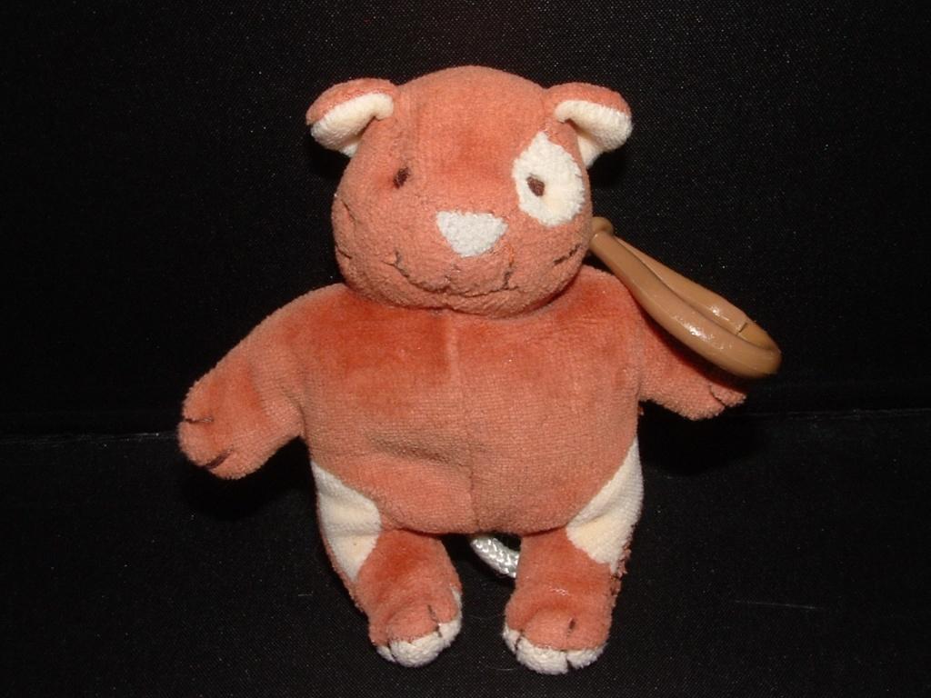 HAPPY HORSE POES GEORGE NR1 OGEN OPEN SLEUTELHANG, Kinderen en Baby's, Speelgoed | Knuffels en Pluche, Verzenden, Nieuw, Overige typen