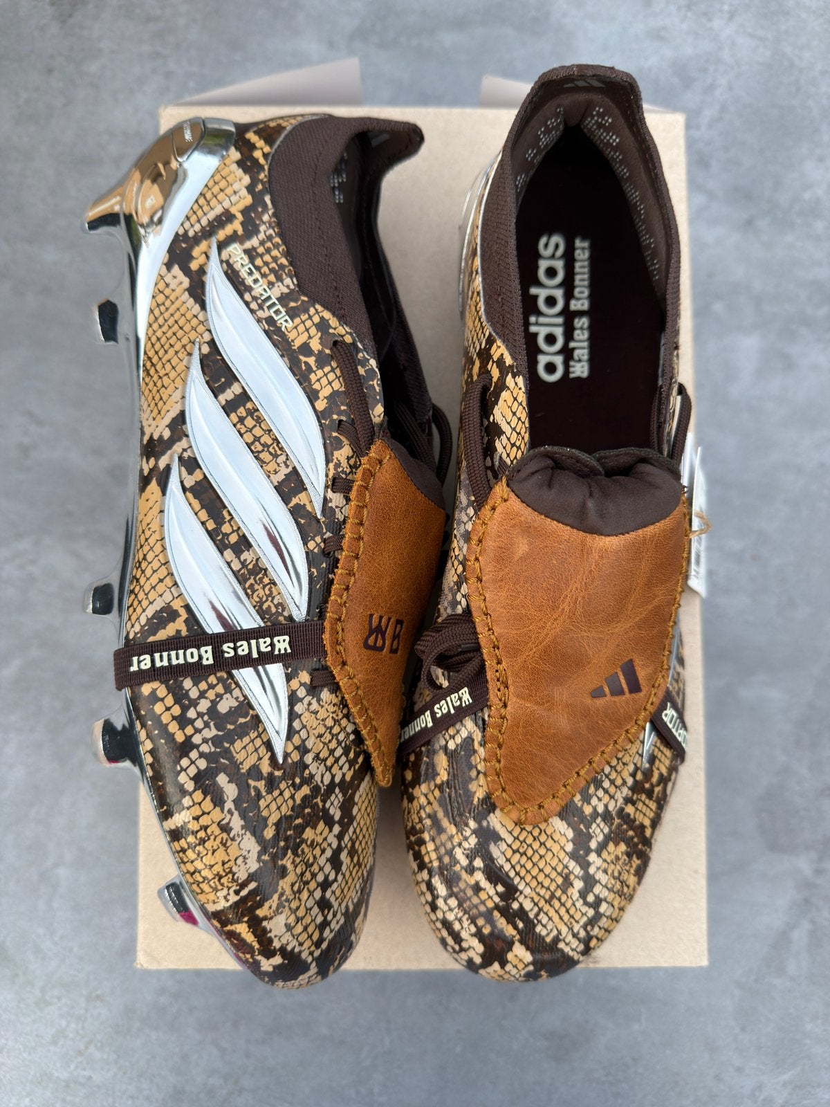 Wales Bonner Snakeskin Adidas Predator - Maat 42, Kleding | Heren, Schoenen, --, Bruin, Nieuw, Ophalen of Verzenden