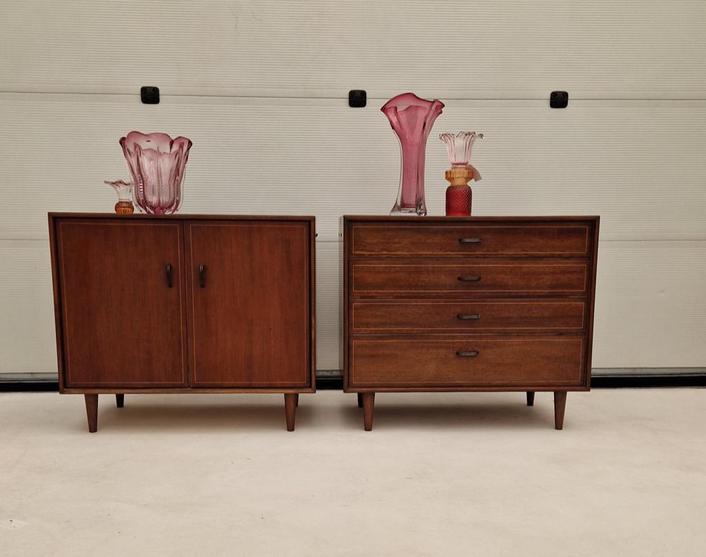 Twee kastjes van Formule door Kempkes, 88cm, Huis en Inrichting, Kasten | Dressoirs, Ophalen, Met deur(en), ., 50 tot 100 cm