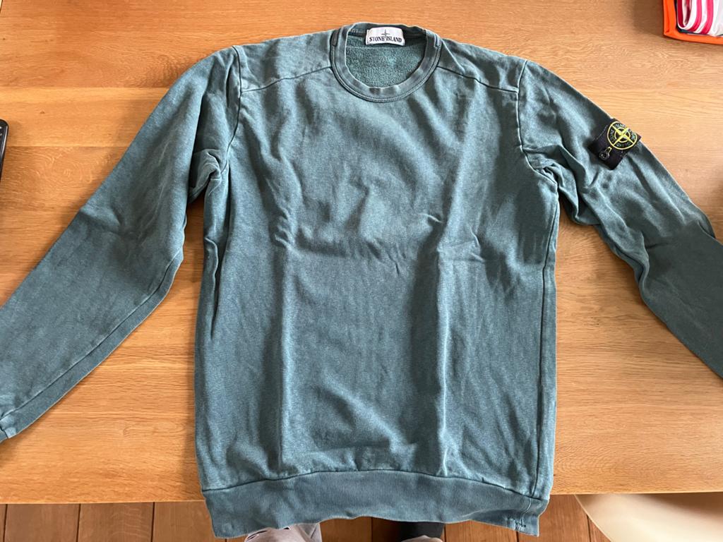 Stone Island Sweater Groen Maat M, Kleding | Heren, Ophalen of Verzenden, Zo goed als nieuw, Maat 48/50 (M), Groen