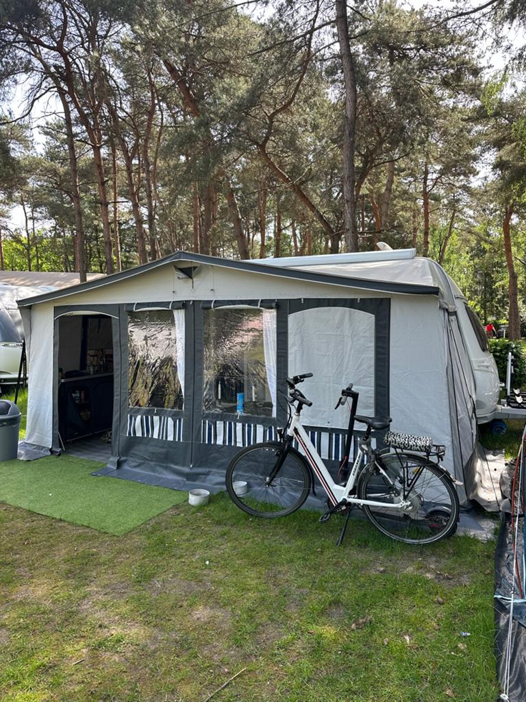 DWT Tango 240 Voortent Maat 13 met Stalen Frame en Stormband, Ophalen, Gebruikt, Overige merken