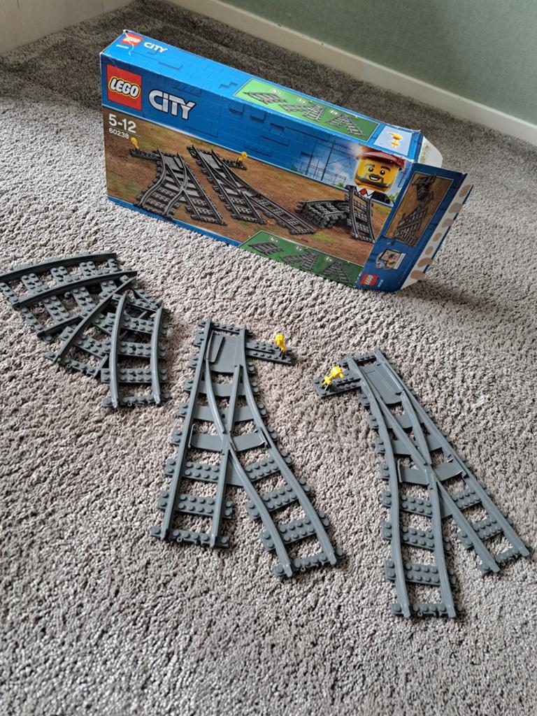 LEGO City 60238 Wissels en Bochten Treinrails, Kinderen en Baby's, Speelgoed | Duplo en Lego, Compleet, City, Lego, Ophalen of Verzenden