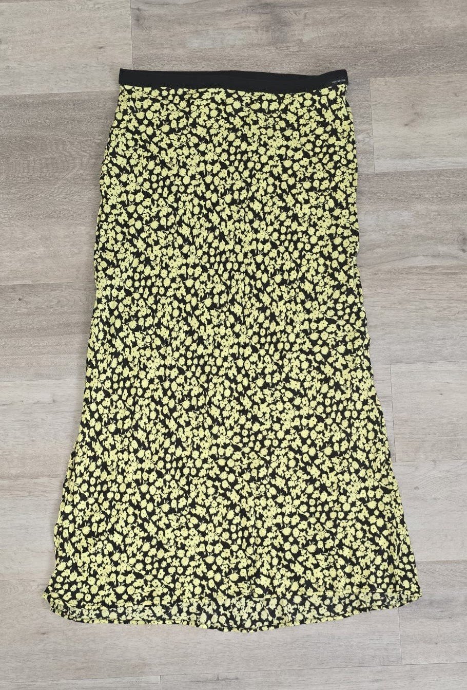 Silvercreek bloemenprint midi rok maat M, Maat 38/40 (M), Zwart, Ophalen of Verzenden, Zo goed als nieuw