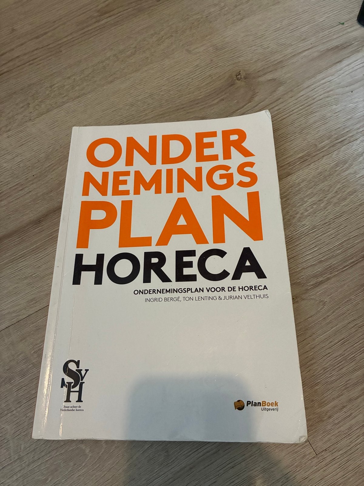 Ondernemingsplan Horeca - Ingrid Bergé e.a., Ophalen of Verzenden, Gelezen, Overige niveaus, Overige vakken