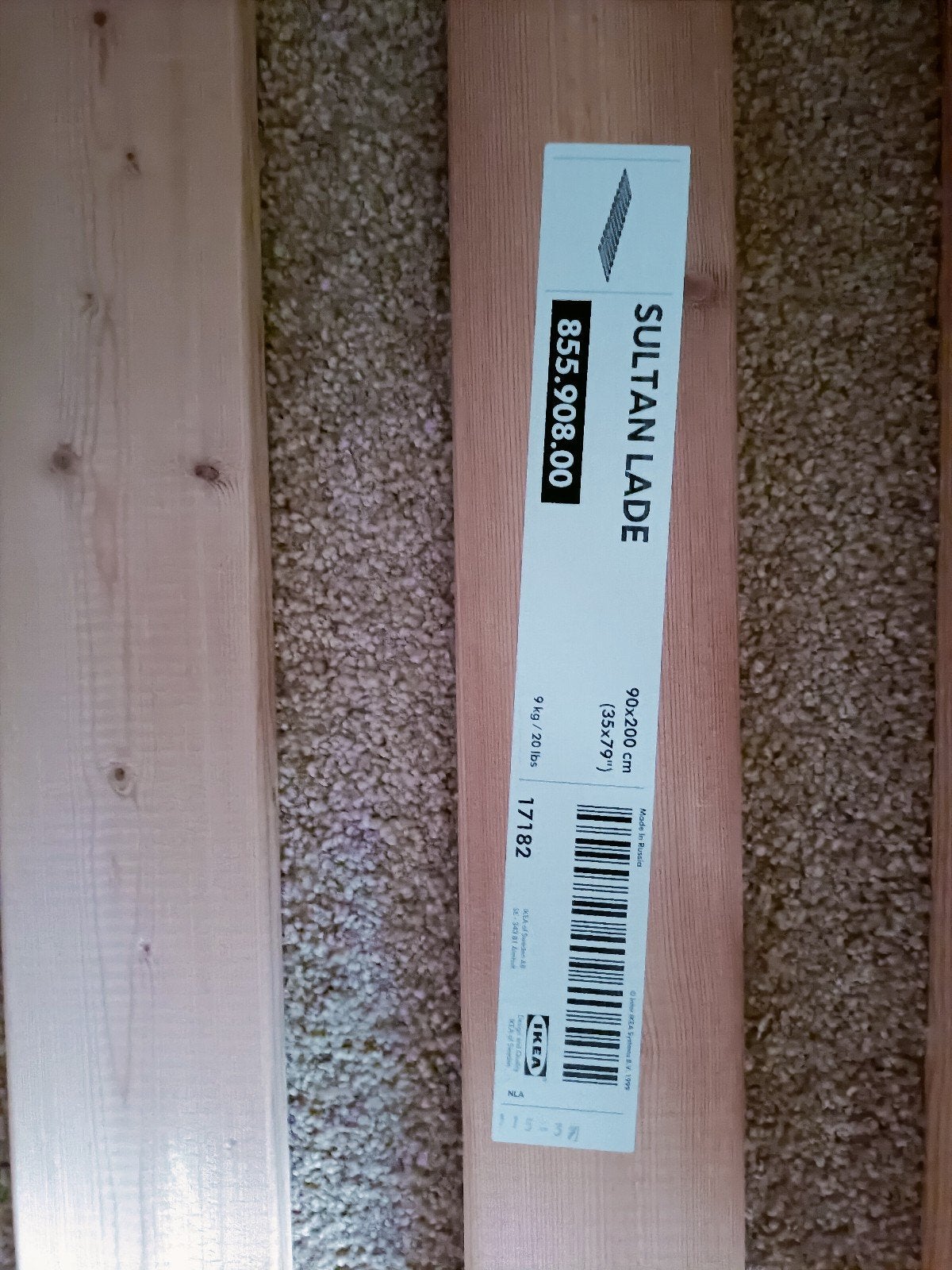 IKEA SULTAN lattenbodem 90x200 cm, Ophalen, 90 cm, Nieuw, 200 cm