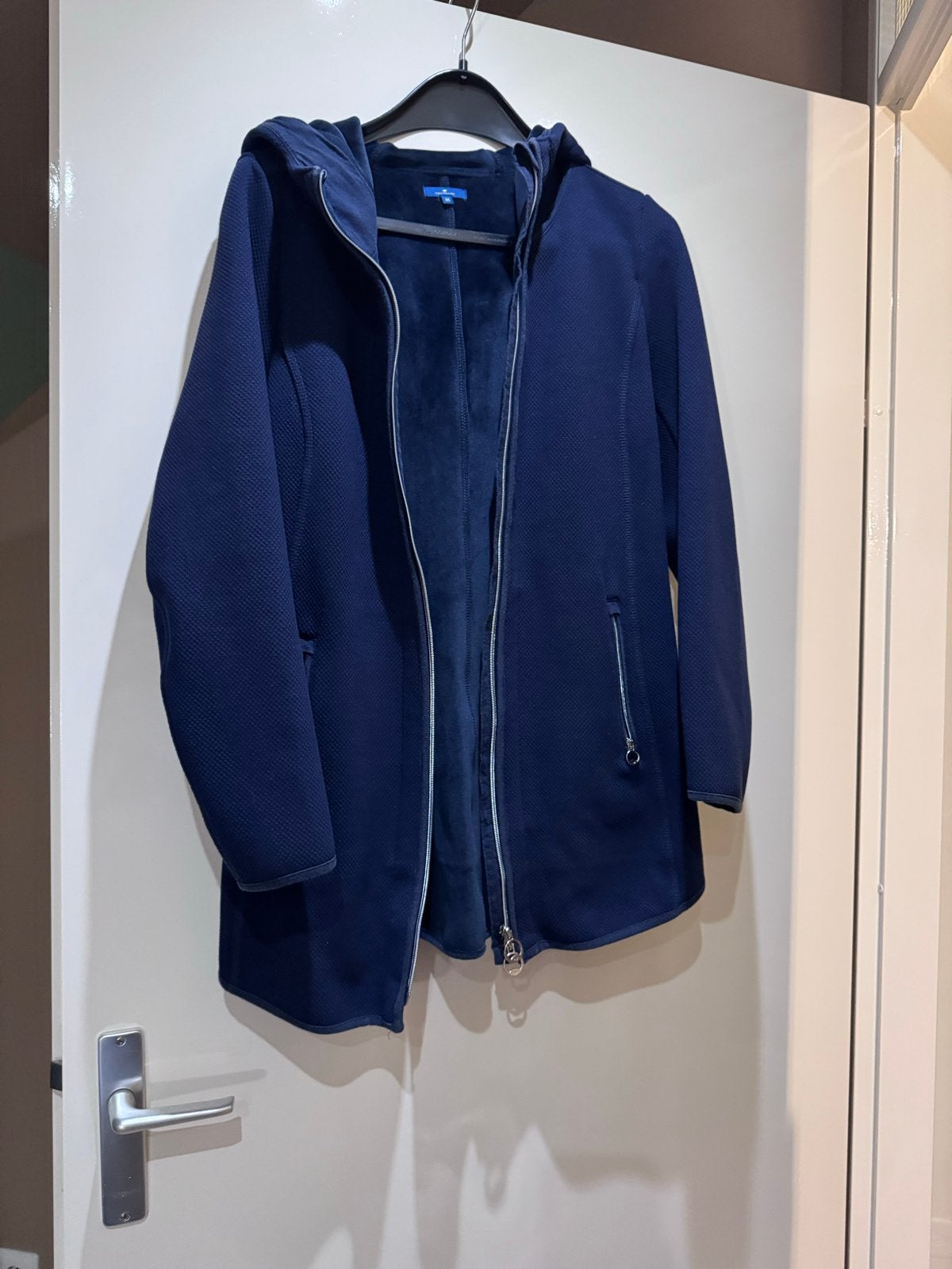 Tom Tailor Dames Jas Maat M - Donkerblauw, Ophalen of Verzenden, Zo goed als nieuw, Maat 38/40 (M), Blauw