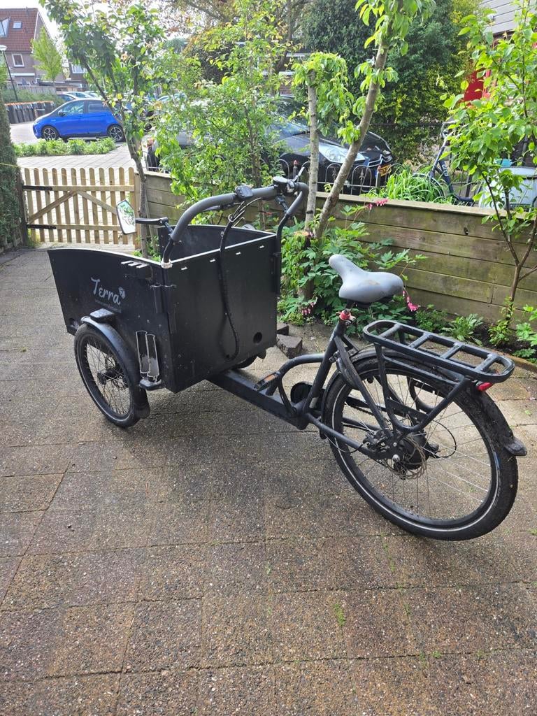Bakfiets voor de hond - Terra bakfiets, Gebruikt, Goederen, Schijfrem, Ophalen