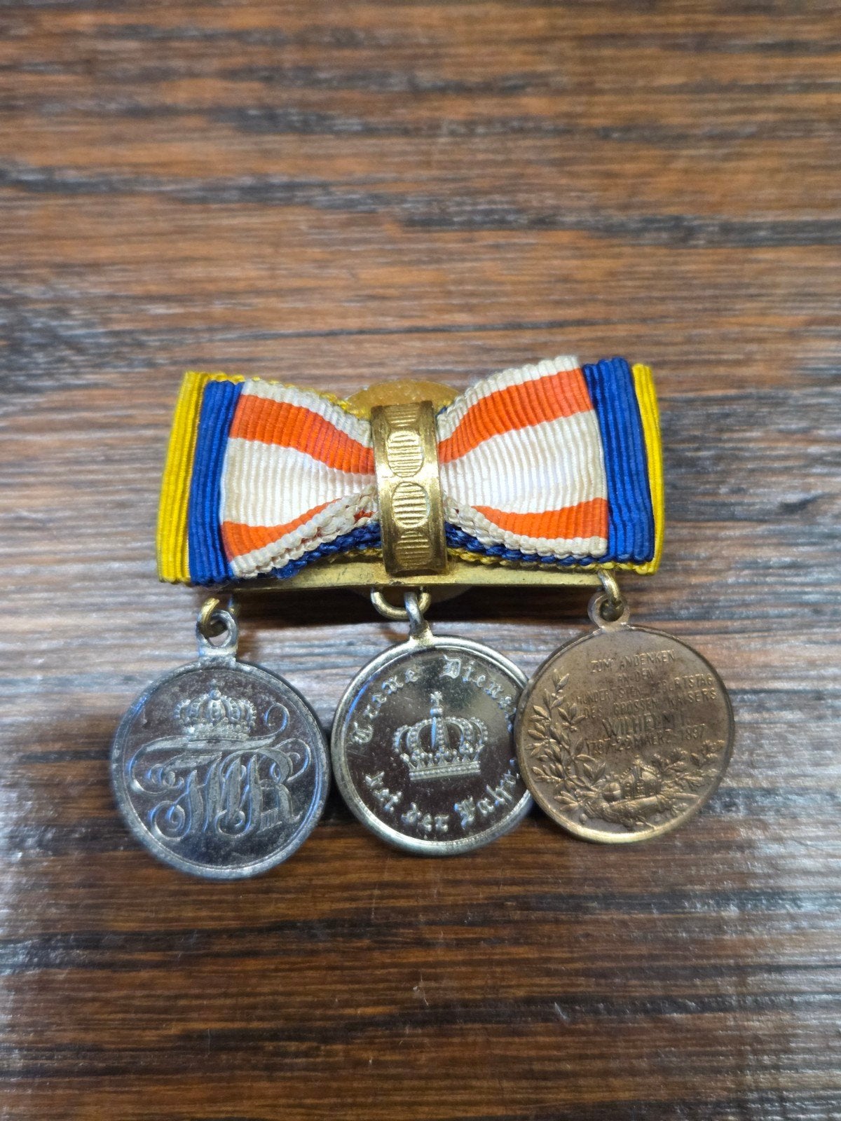 Pruissen oorlog wo1 duitsland orden medaille ehrenzeichen, Verzenden, Landmacht, Duitsland, Lintje, Medaille of Wings