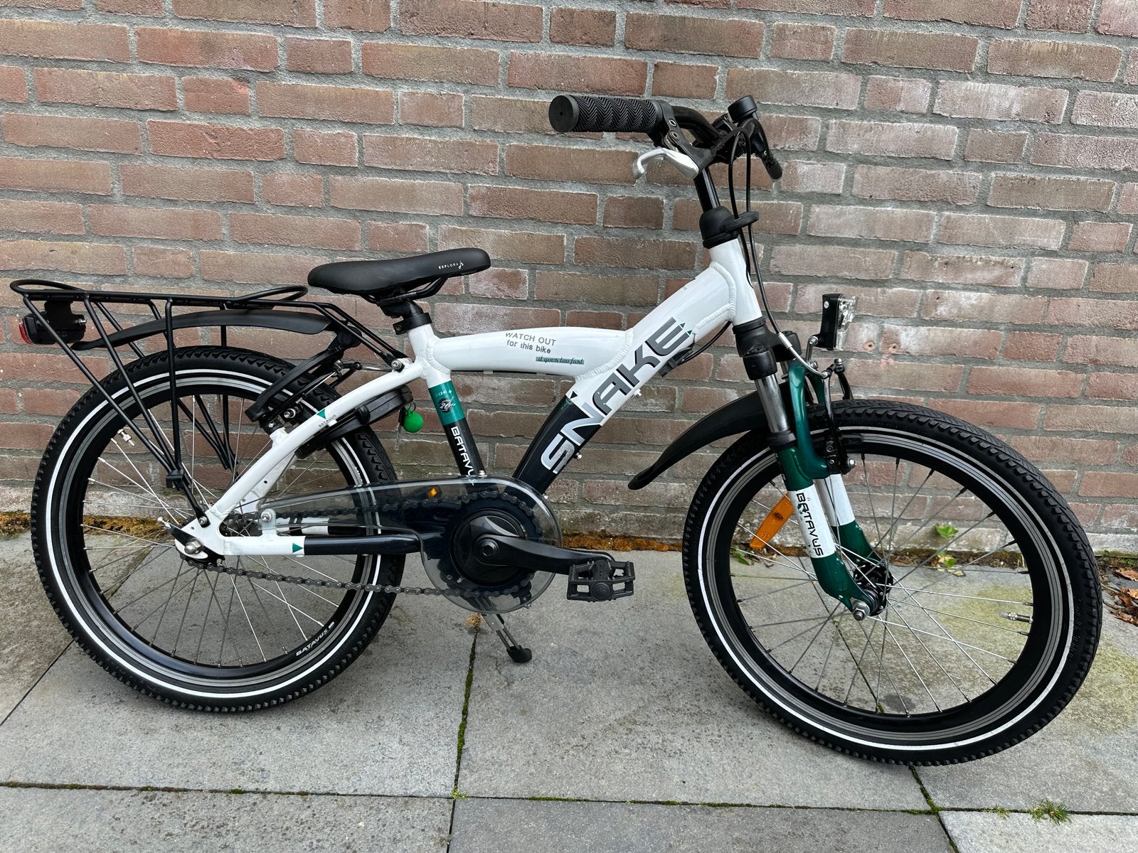 Batavus Loeki Snake 20 inch kinderfiets met terugtraprem, Ophalen, Gebruikt