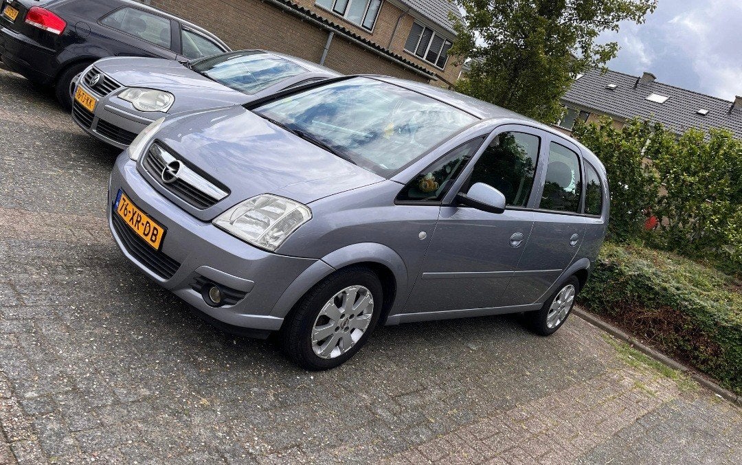 Opel Meriva 1.6 16V 77KW 2007 Grijs, Auto's, Voorwielaandrijving, 15 km/l, 4 cilinders, Origineel Nederlands