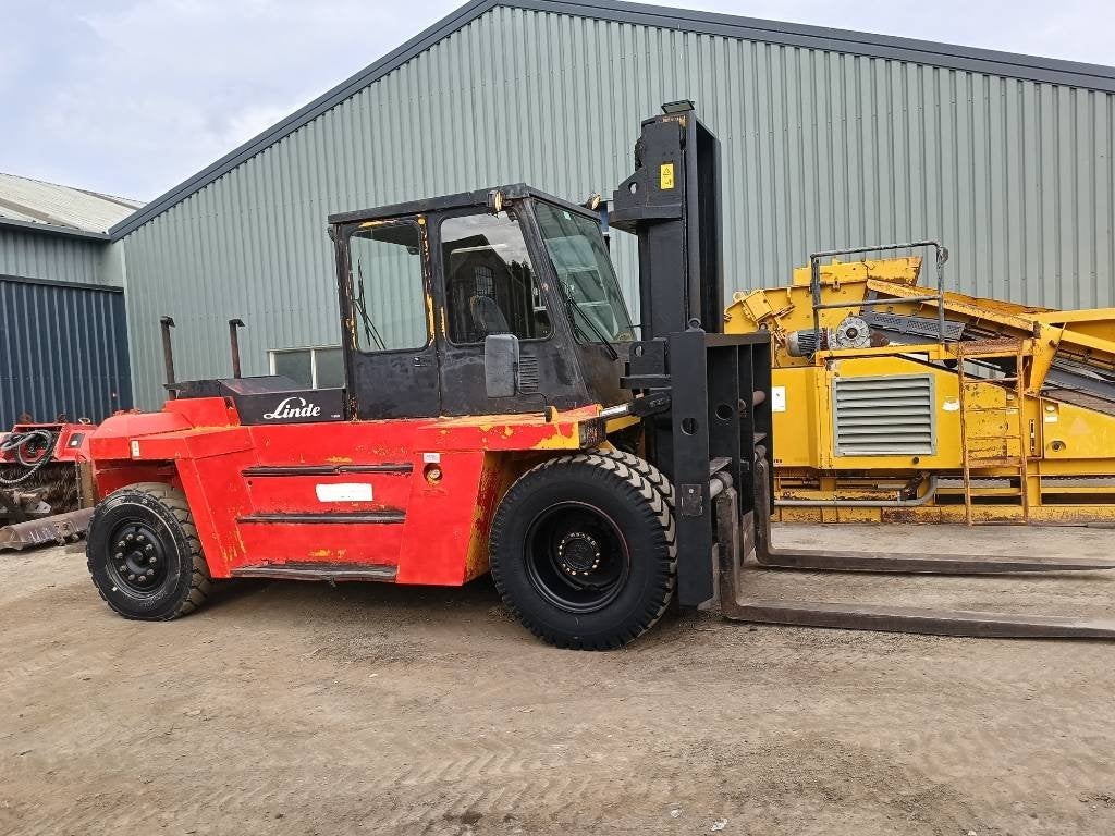 LANSING LINDE HERCULES 16-1200 16 ton heftruck forklift stap, Zakelijke goederen, Machines en Bouw | Heftrucks en Intern transport
