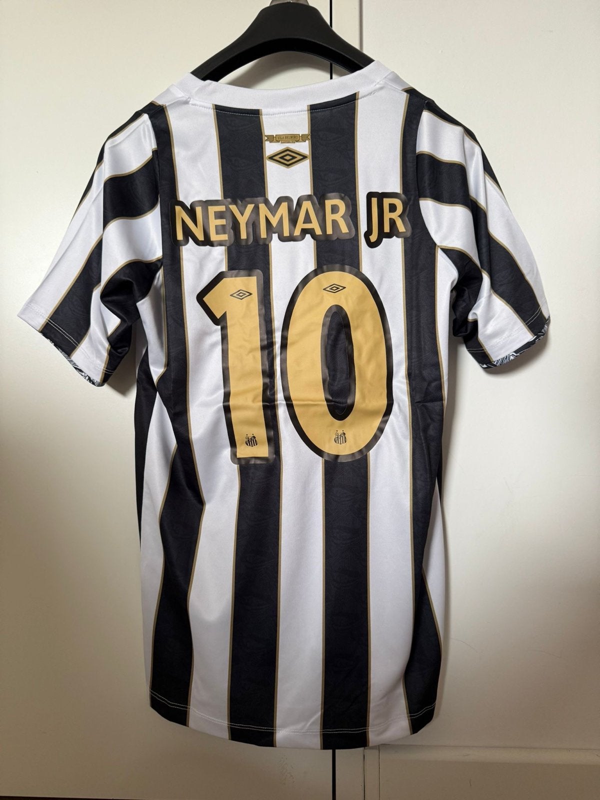 Santos FC Neymar Jr. Thuisshirt Maat L, Maat 52/54 (L), Zwart, Nieuw, Ophalen of Verzenden