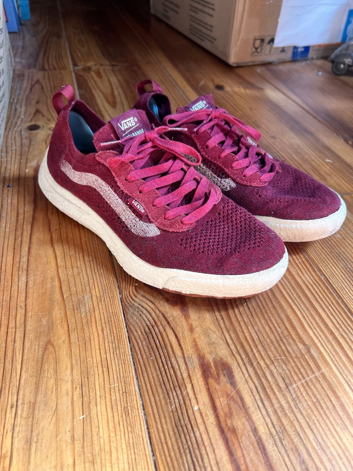 Vans UltraRange, Ophalen of Verzenden, Gedragen, Zwart, Sneakers of Gympen
