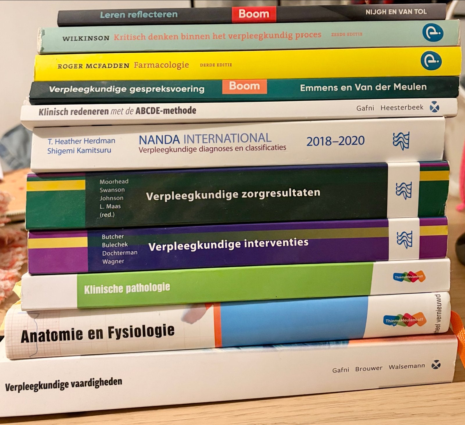 HBO-Verpleegkunde boekenpakket - 11 boeken, Ophalen, Gamma, Zo goed als nieuw, HBO