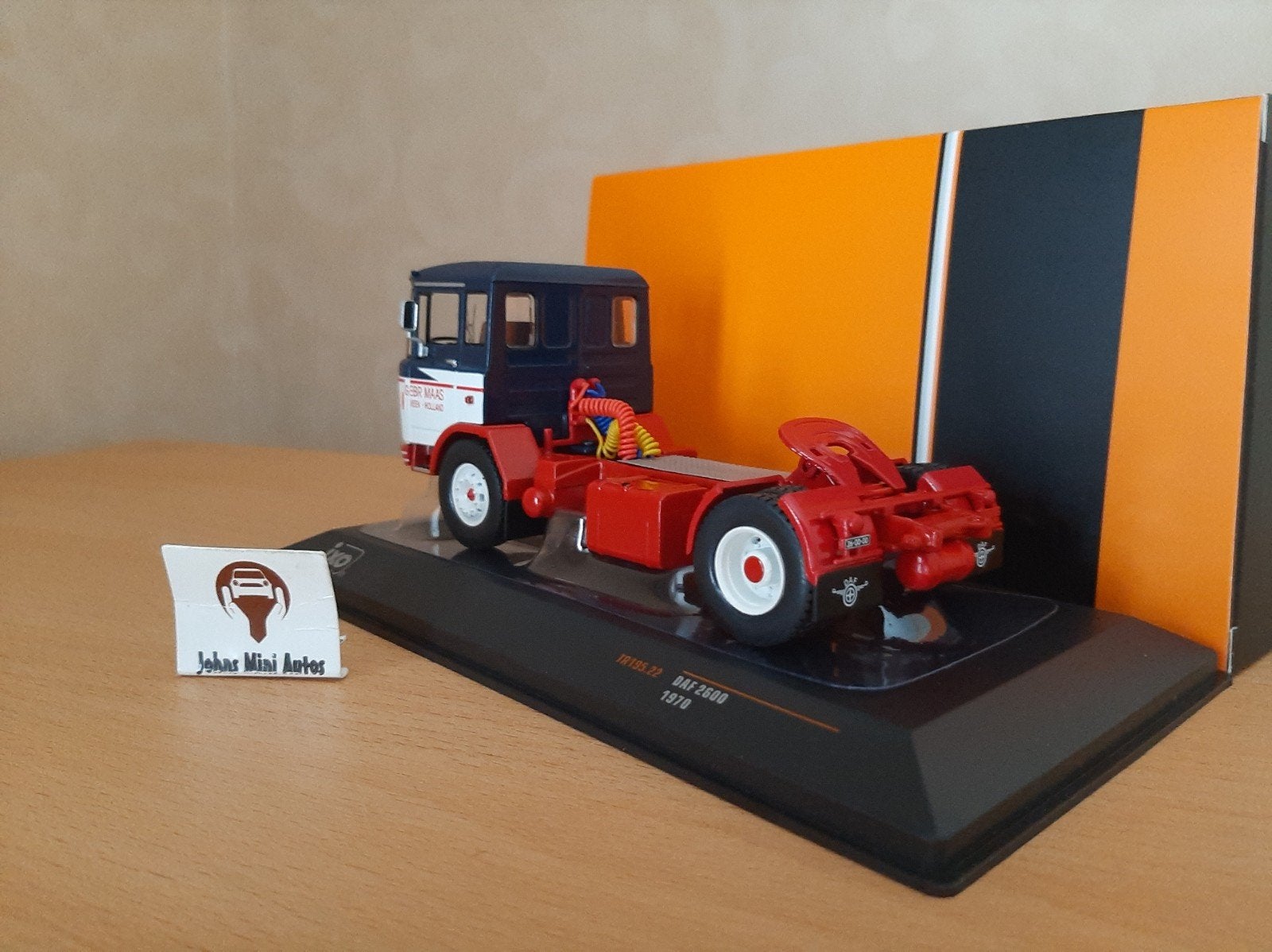 Daf 2600 1970 in rood wit en blauw van IXO Trucks 1:43, Overige merken, Nieuw, IXO Trucks, Ophalen of Verzenden