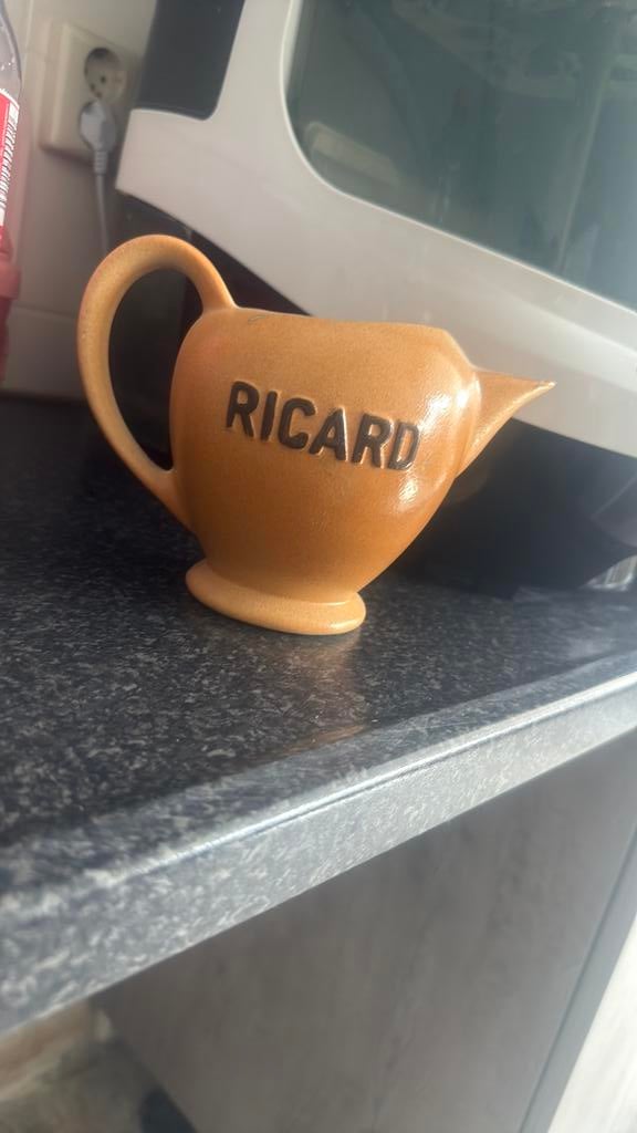 Ricard karaf, Verzamelen, Merken en Reclamevoorwerpen, Ophalen of Verzenden, Zo goed als nieuw, Lichtbak of (neon) lamp