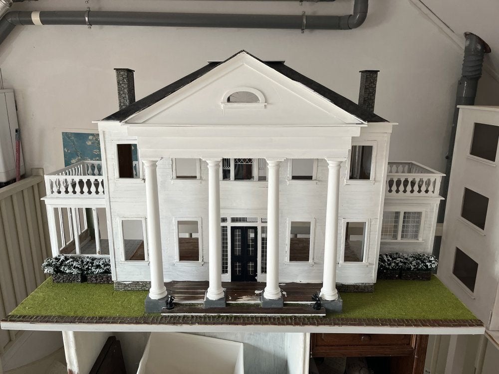 Greenleaf Beaumont | groot landhuis met 9 kamers | 123x52, Ophalen, Gebruikt, Poppenhuis