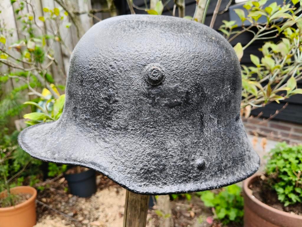 Helm Duits wo 1, Ophalen of Verzenden, Landmacht, Duitsland, Helm of Baret