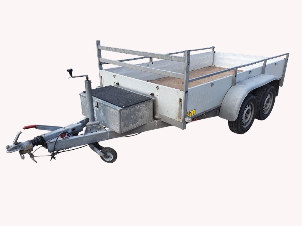 Tandemasser Anssems BSX│300 x 150 (l x b)│ 2000 kg. bruto, Ophalen, Gebruikt