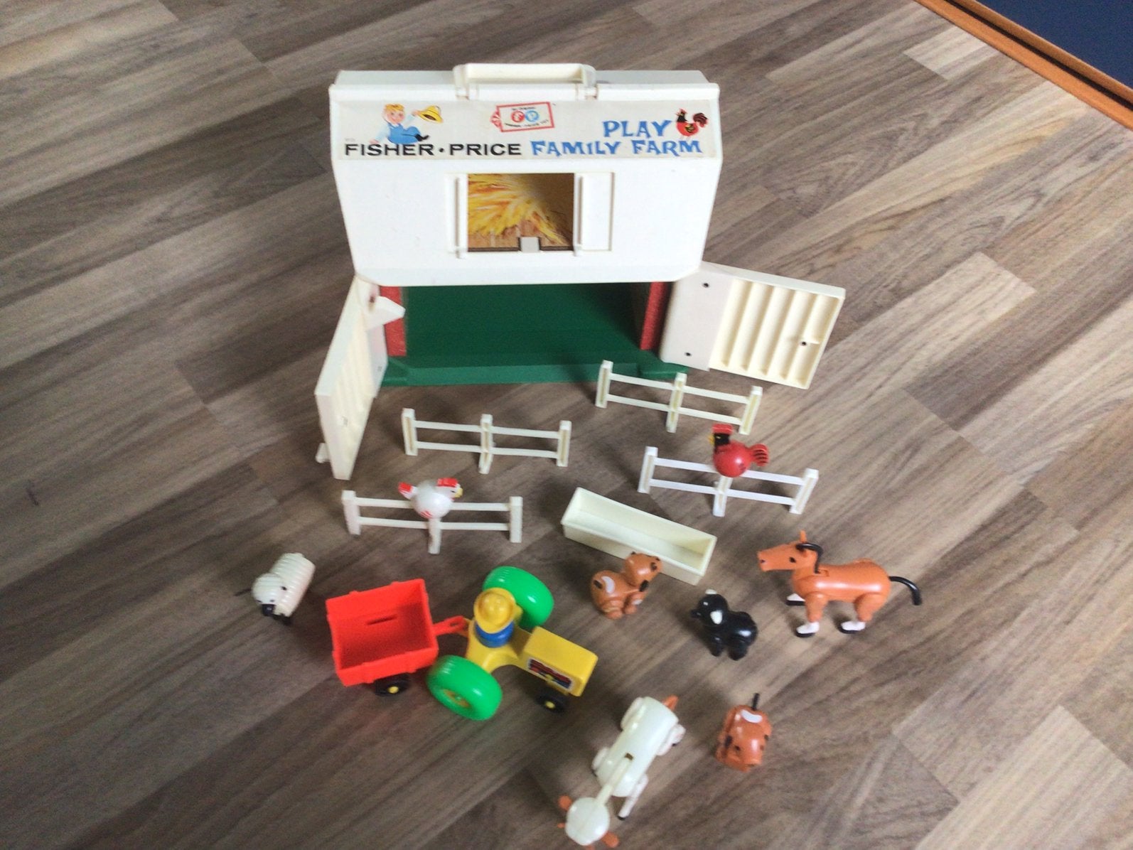 Fisher price vintage boerderij, Ophalen, Gebruikt, Speelset