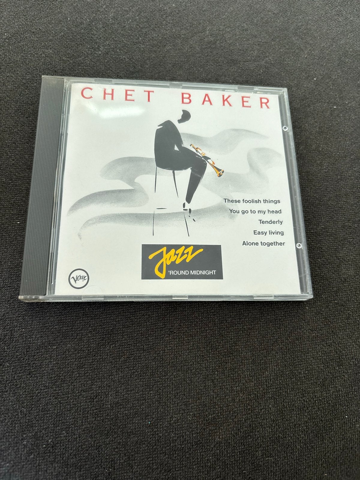 Chet Baker Jazz 'Round Midnight CD, Ophalen of Verzenden, 1960 tot 1980, Zo goed als nieuw, Jazz