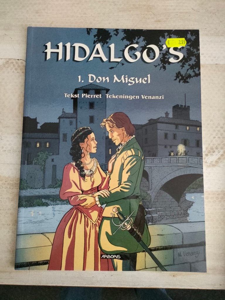 HIDALGO'S nr. 1 Don Miguel, Eén stripboek, Ophalen of Verzenden, Zo goed als nieuw