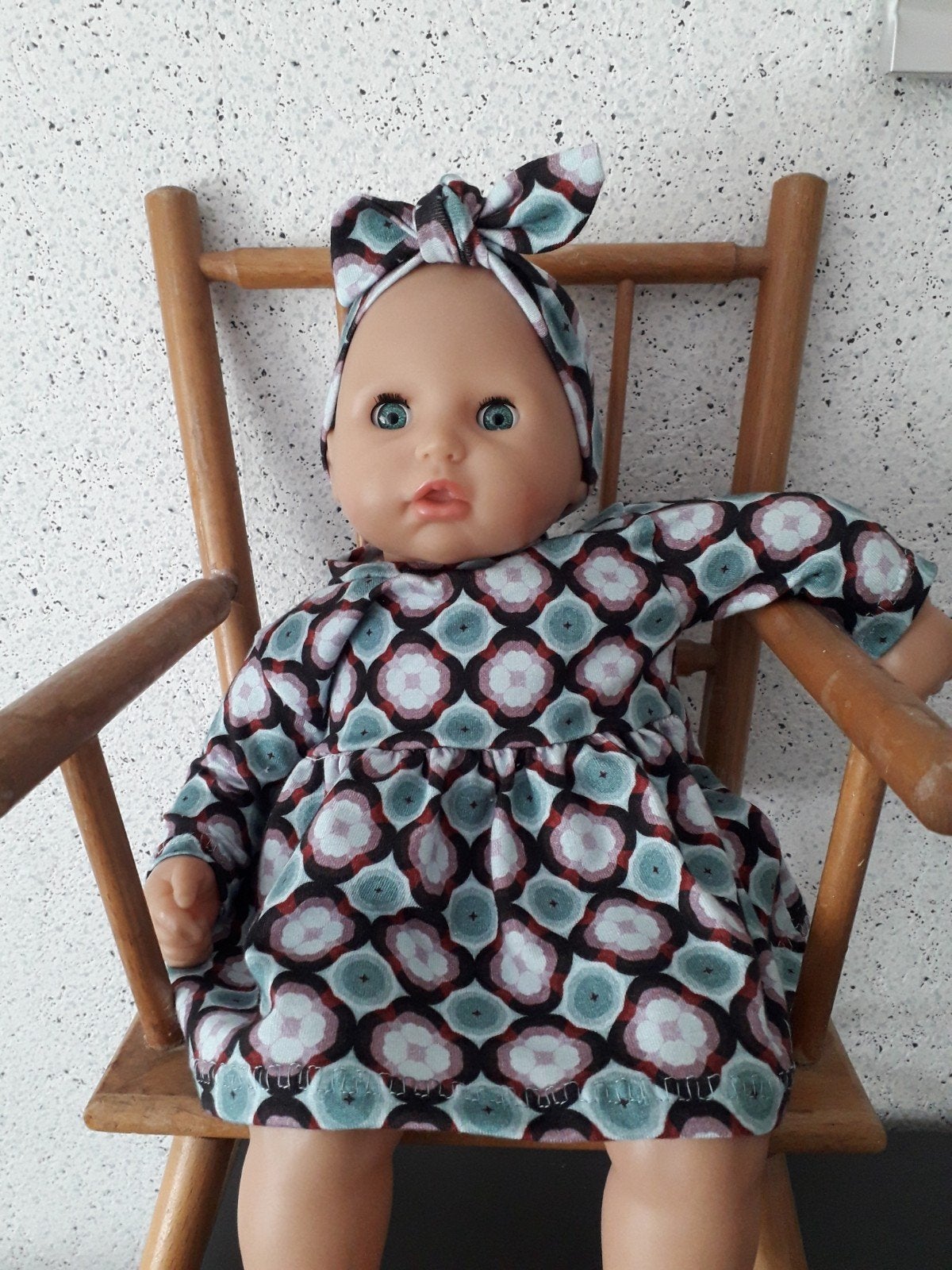 Poppenkleertjes babypop 36 cm, Ophalen of Verzenden, Nieuw, Babypop