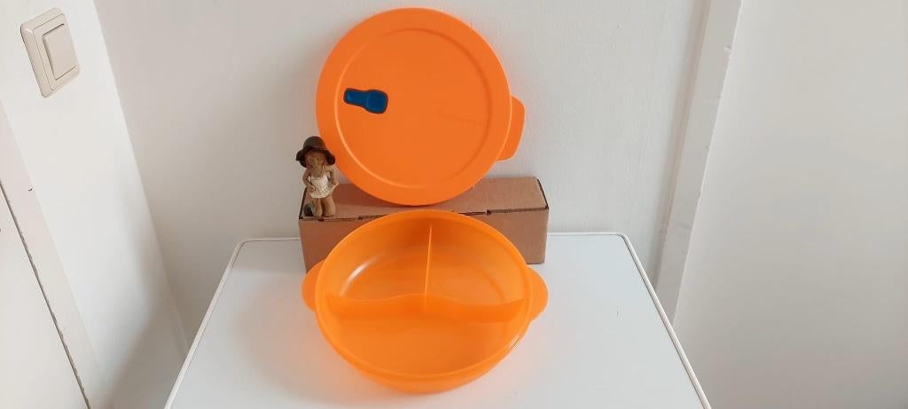 Tupperware CrystalWave rond 2.75 liter magnetron bak bord, Eu, Eu, Overige typen, Ophalen of Verzenden