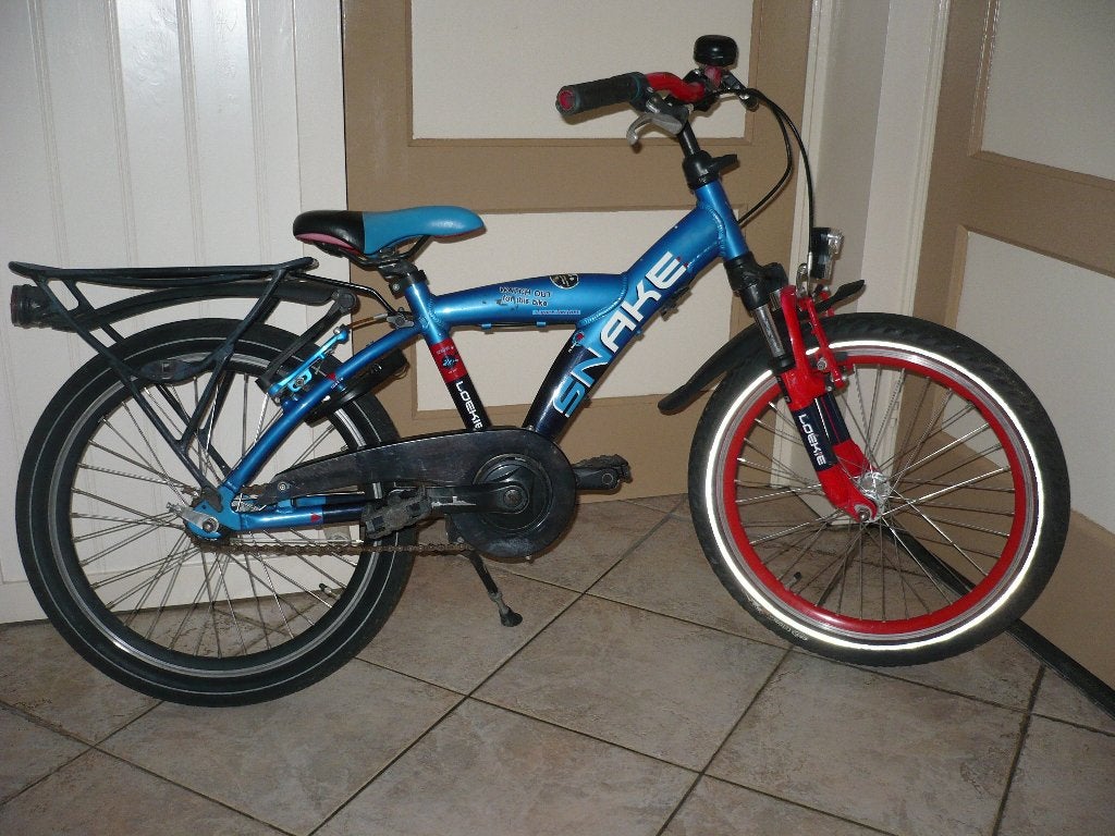 Stoere loekie snake 20 inch jongensfiets, Fietsen en Brommers, Fietsen | Kinderfietsjes, Ophalen, Zo goed als nieuw, Loekie Snake