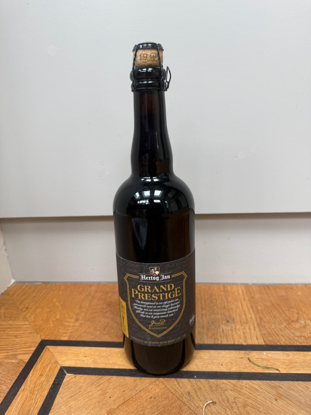 Hertog jan Grand Prestige 2019, Verzamelen, Biermerken, Ophalen, Zo goed als nieuw, Flesje(s), Hertog Jan