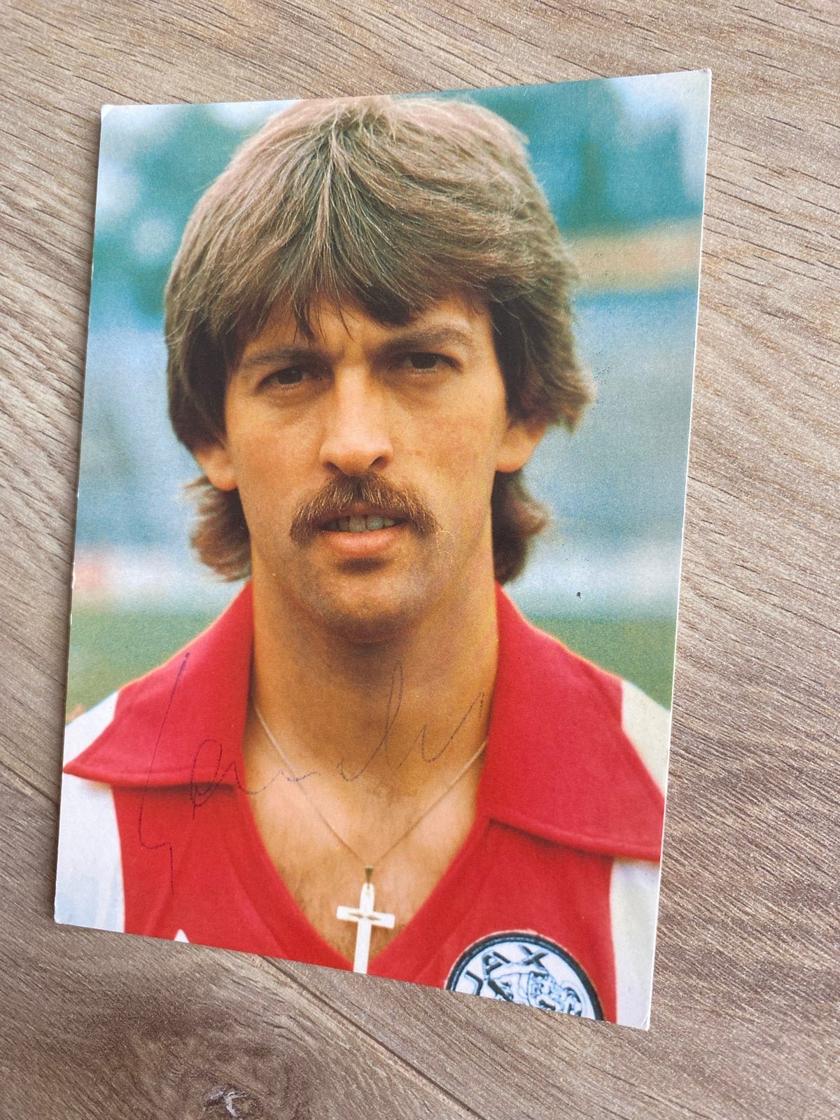 Felix Gasselich Ajax Spelerskaart met Originele Handtekening, Ophalen of Verzenden, Gebruikt, Ajax, Spelerskaart
