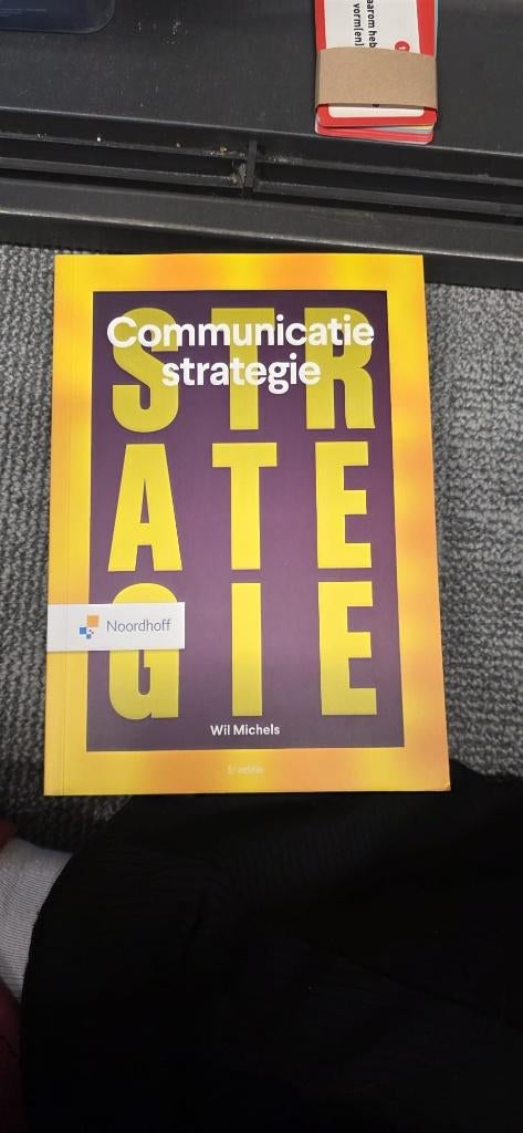 Communicatiestrategie - Wil Michels, Verzenden, Beta, Nieuw, HBO