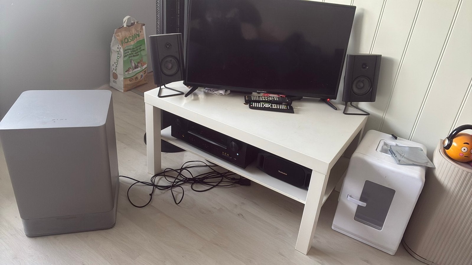 Salora tv - R&L en center speakers, Overige merken, Overige systemen, 70 watt of meer, Ophalen of Verzenden