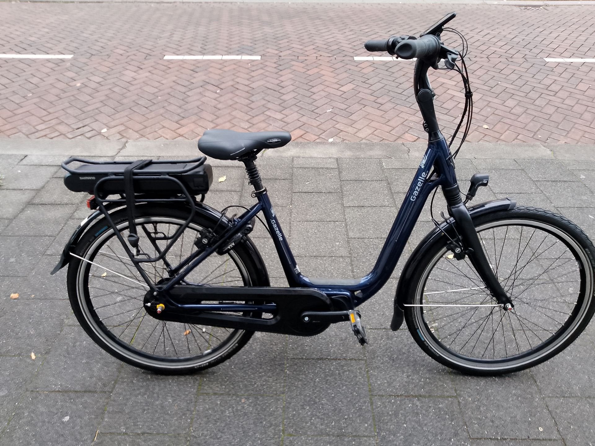 Gazelle Ami C7 elektrische fiets 26 inch lage instap z.g.a.n, -, -, Zo goed als nieuw, Minder dan 47 cm