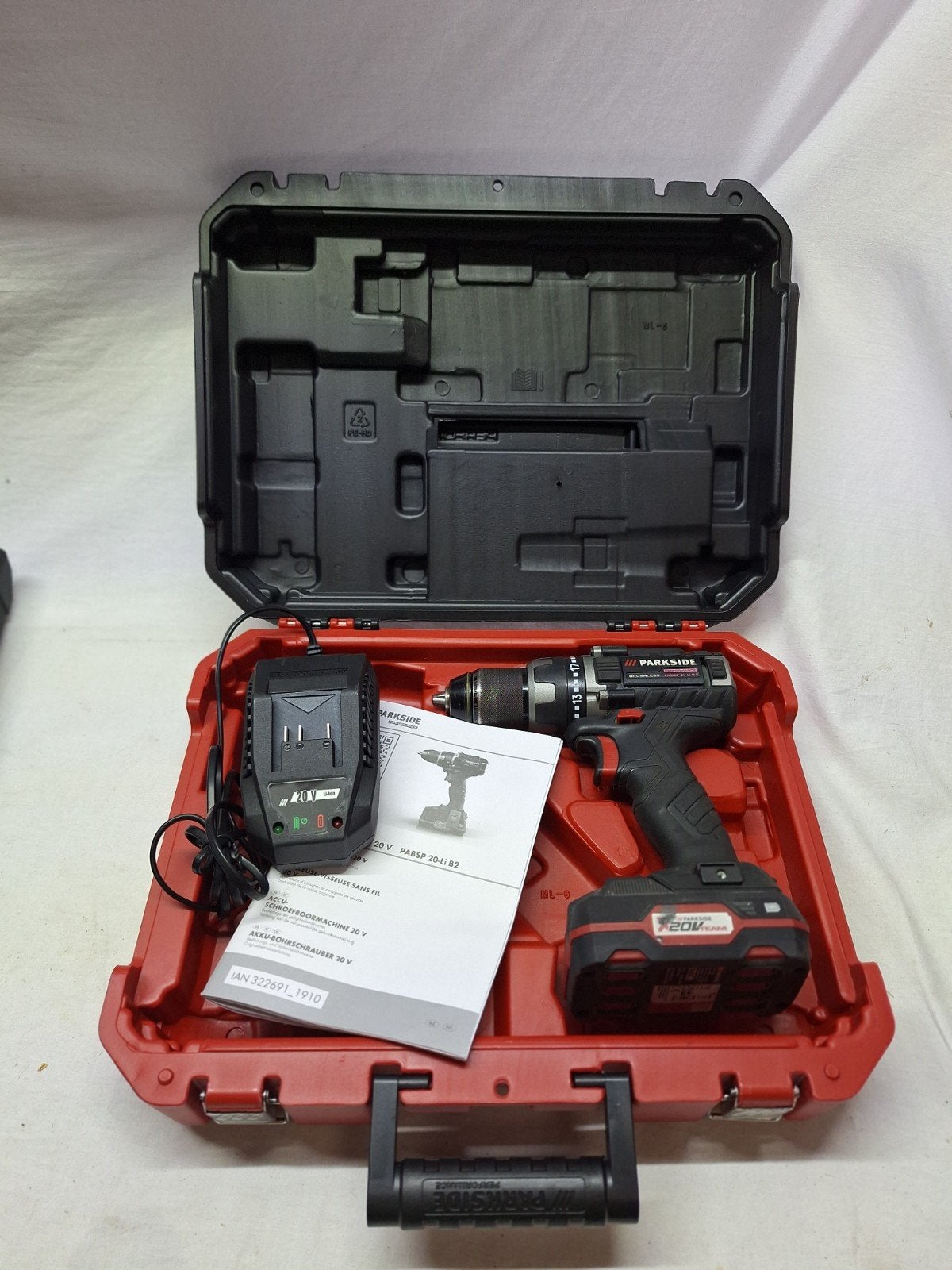 PARKSIDE PERFORMANCE Accuboormachine 20volt