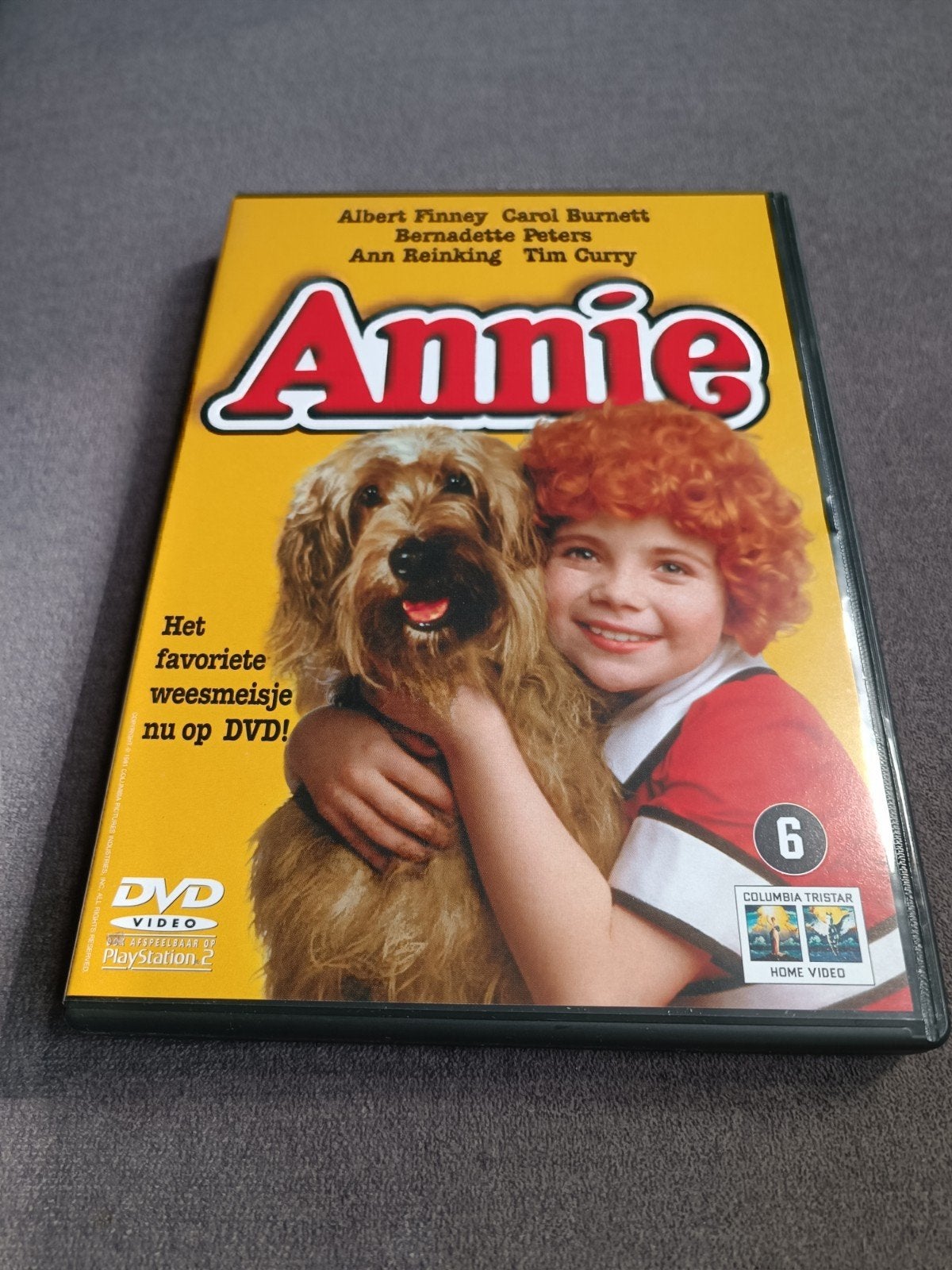Annie - dvd, Alle leeftijden, Ophalen of Verzenden, Zo goed als nieuw