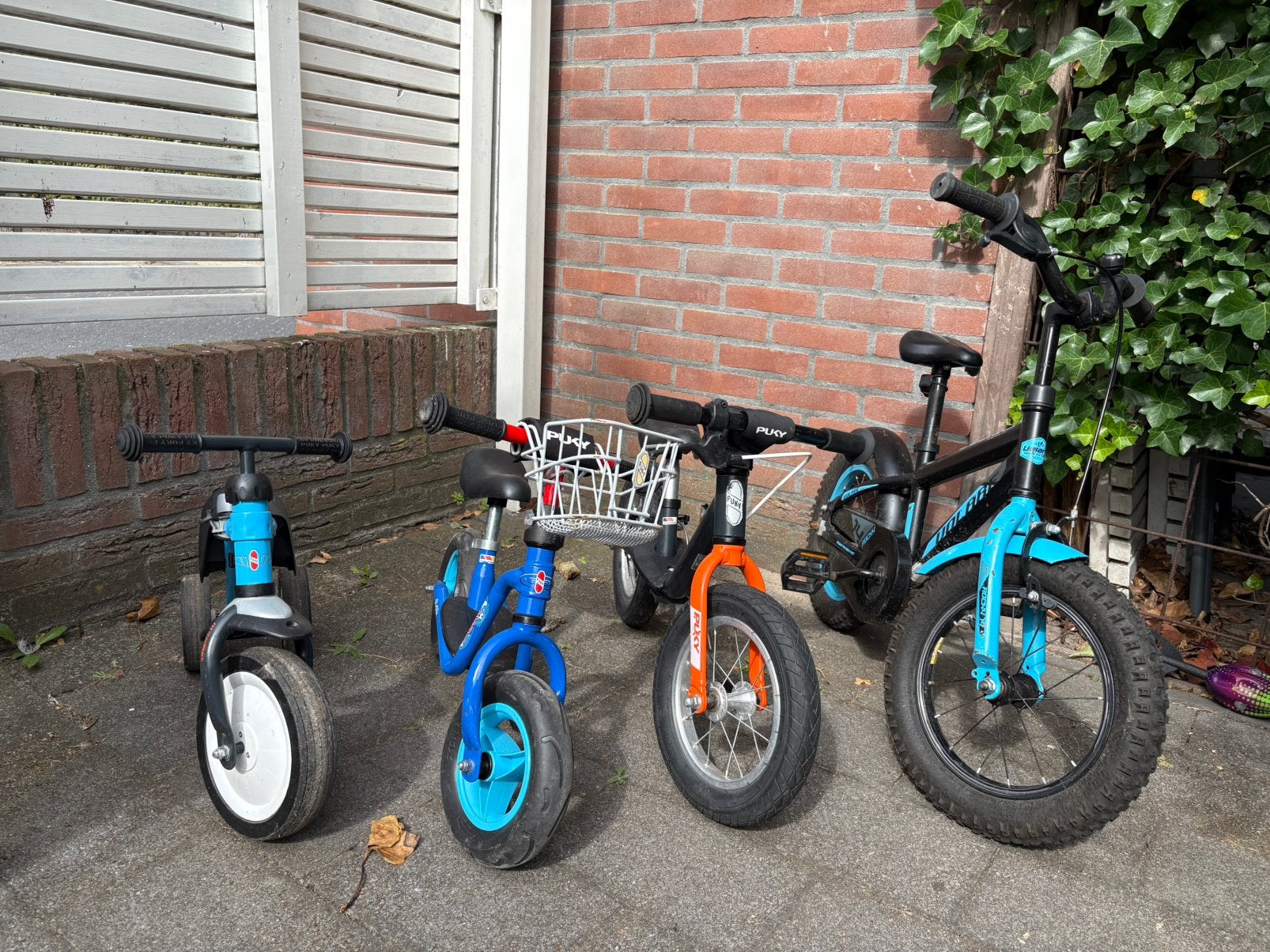 Verschillende kinderfietsen, Ophalen, Gebruikt, Minder dan 16 inch, Zijwieltjes
