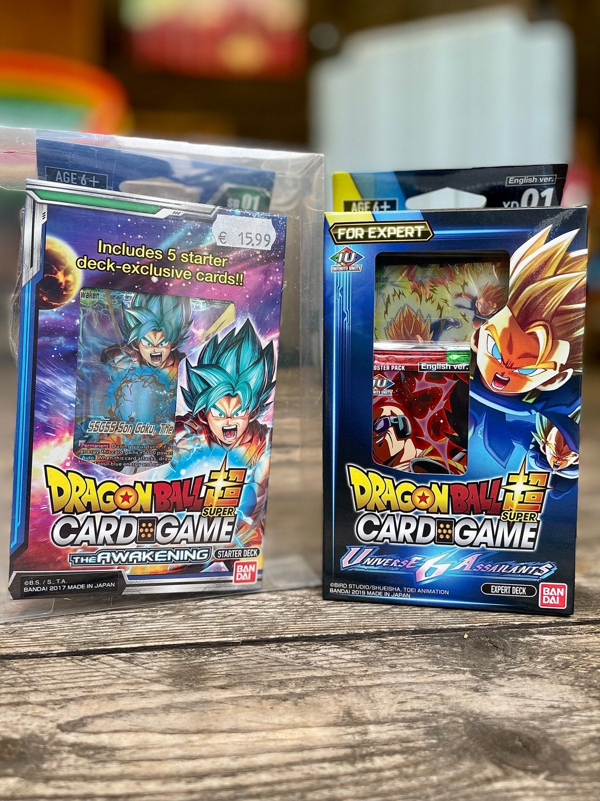 Dragon Ball Super Card Game Starter & Expert Decks, Ophalen of Verzenden, Nieuw, Starterdeck