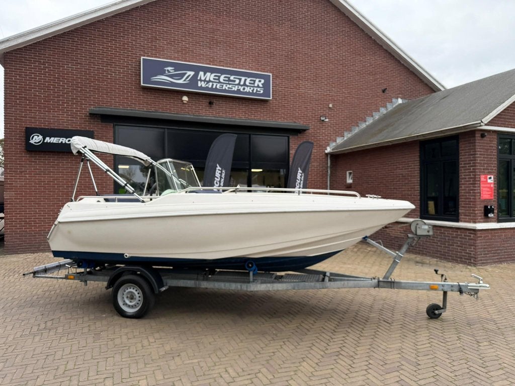 Clever 510 / Consoleboot / Trailer!, 5 m, Gebruikt, Overige merken, Polyester