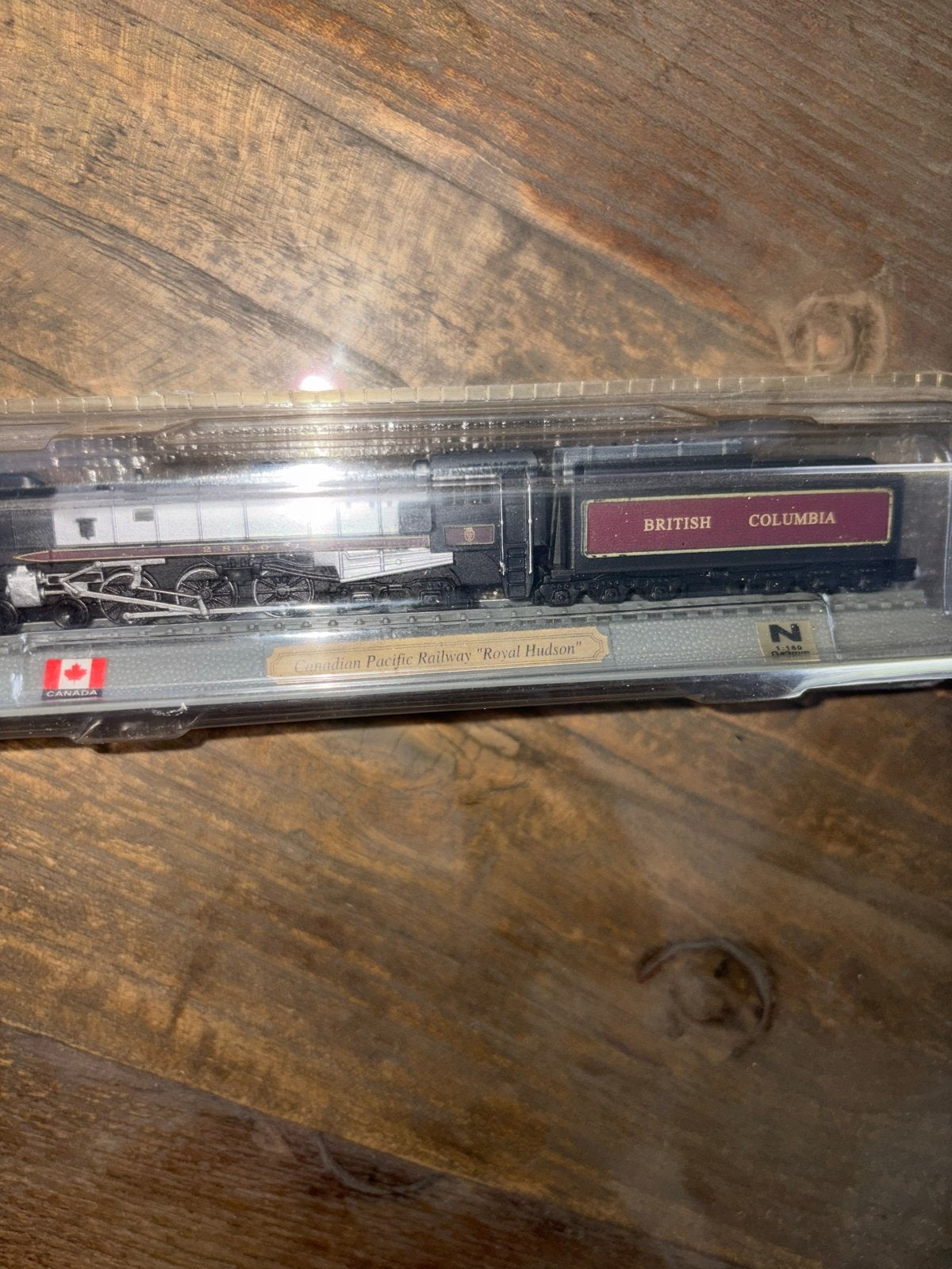 Canadian Pacific Railway "Royal Hudson" Locomotief N-schaal, Overige merken, Locomotief, Gelijkstroom of Wisselstroom, Nieuw
