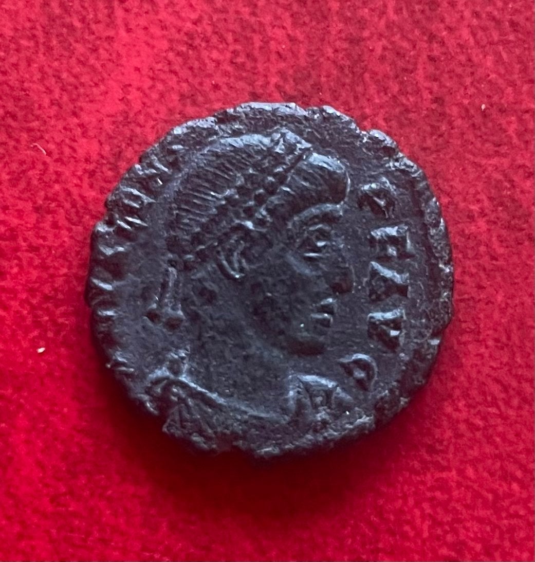 Romeinse munt Constans 4e eeuw - Victoria, Ophalen of Verzenden, Losse munt