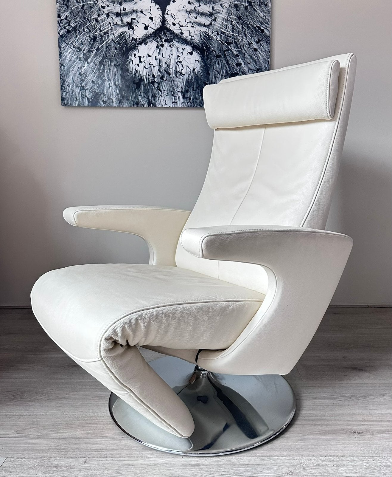FSM Smile design relaxfauteuil, Ophalen of Verzenden, Zo goed als nieuw, 75 tot 100 cm, Leer